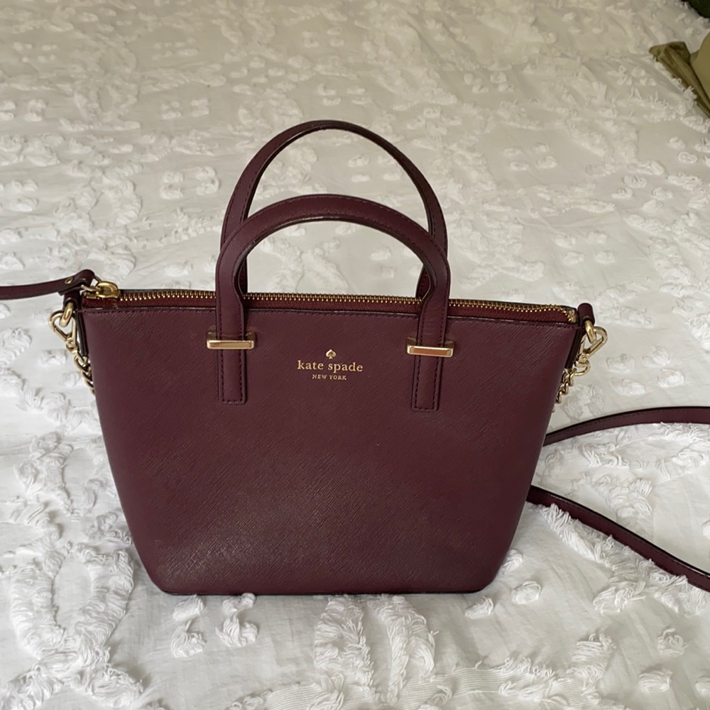 Kate Spade Red Leather Tote